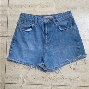 TopShop Moto Girlfriend shorts